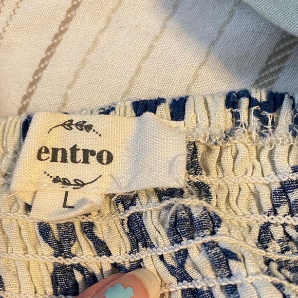 Entro Fruit Print Tiered Dress - Picture 6 of 8